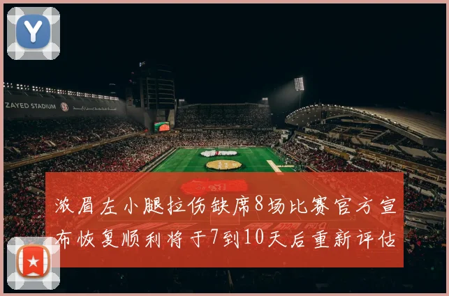 浓眉左小腿拉伤缺席8场比赛官方宣布恢复顺利将于7到10天后重新评估