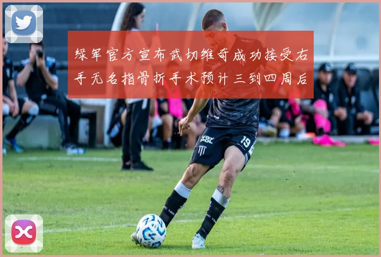 绿军官方宣布武切维奇成功接受右手无名指骨折手术预计三到四周后复查
